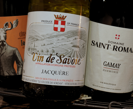 2 bouteilles de vin de Savoie